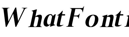 RAMONA Italic