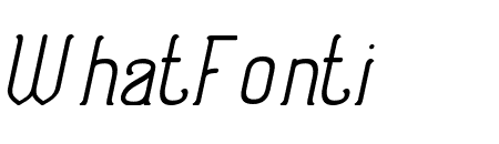 Digital Writing Italic