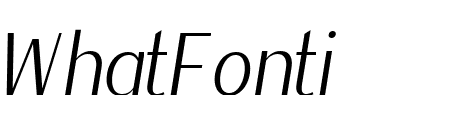 Magnisa Sans Medium Italic