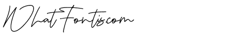 WenistaSignature-Regular