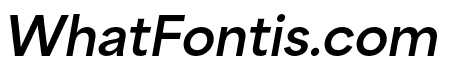 Area Extended Bold Italic