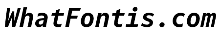 Darkmode Mono Off Bold Italic