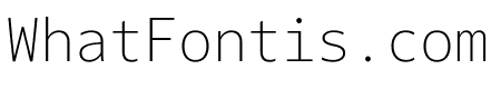 Darkmode Mono Off Thin