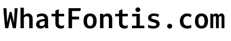 Darkmode Mono On SemiBold