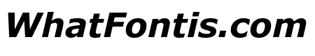 Verdana Pro Cond Bold Italic