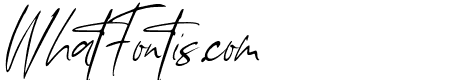 WistoniaSignature-Regular