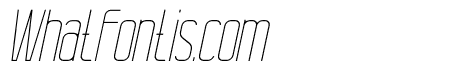 Cukils Thin Italic