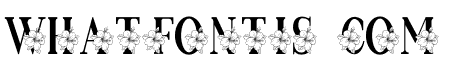Monogram Flower Rosasine