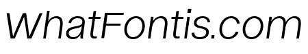 Ekstra LightItalic