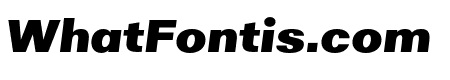 Solina ExtendedHeavyItalic