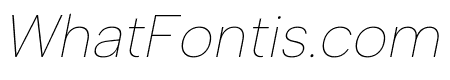 Albert Sans 100italic