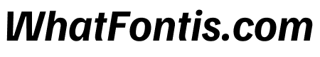 Familjen Grotesk 700italic