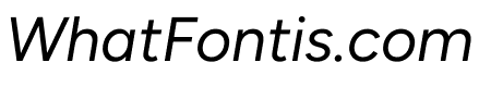 Figtree Italic