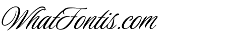 Luxurious Script Regular