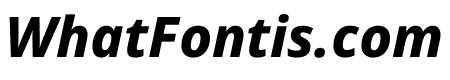 Noto Sans 800italic
