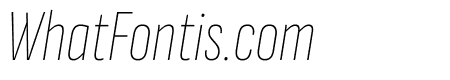 Sofia Sans Extra Condensed 100italic