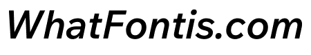 Wix Madefor Text 600italic