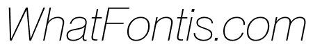 PPNeueMontreal ThinItalic