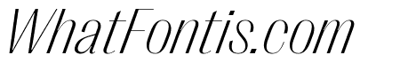 PPRightSans CompactFineItalic