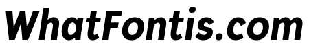 Plasto BoldCondensedItalic