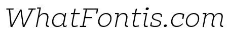 Clab ThinItalic