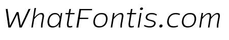 Mensch LightItalic 1