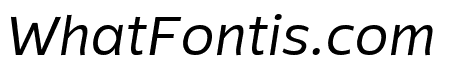 Mensch Regular Italic