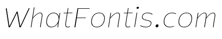 Mensch ThinItalic 1