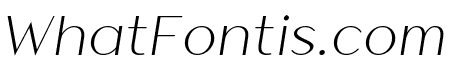 Athena Light Italic