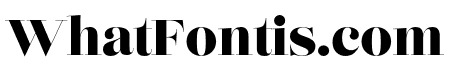 Lust Didone Regular