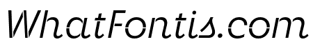 Neighbor Stencil Light Italic