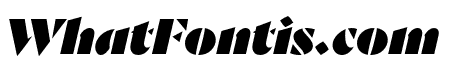 Goldich Black Italic