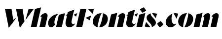 Goldich ExtraBold Italic
