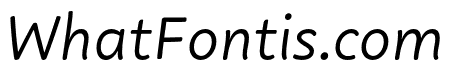 Fillip Light Italic