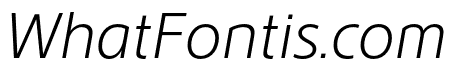 Lotus Eden ExtraLight Italic