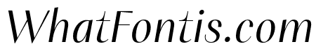PF Marlet Display Light Italic