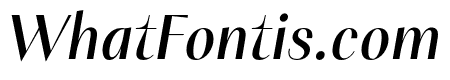 PF Marlet Display Medium Italic