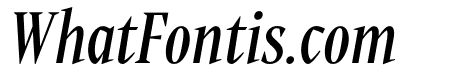 PF Expo Medium Italic