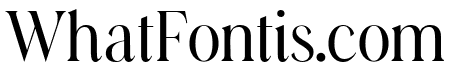 Casanova Serif Display Free Regular