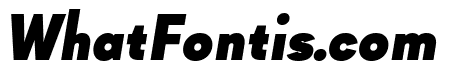 Goldbill XS ExtraBold Italic