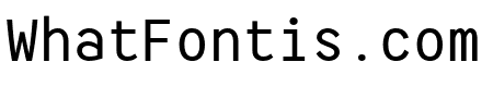 HFMonorita Regular