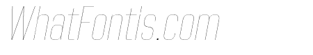 Hagia Pro   Thin Italic