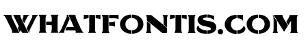 Moral Varnish   Serif Stencil Round