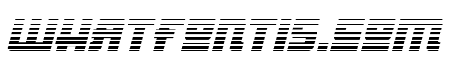 Hong Kong Hustle Gradient Italic