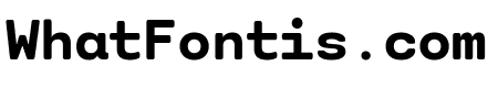StndrdEORMono Bold