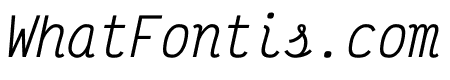 Victor Mono 300italic