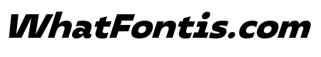 BlancGroove-BlackItalic