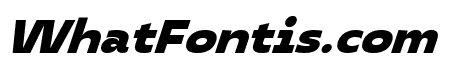Blanc Groove Black Italic