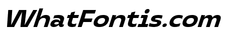 Blanc Groove Bold Italic