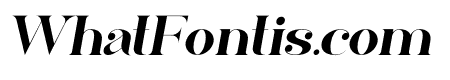 Bluefine Italic
